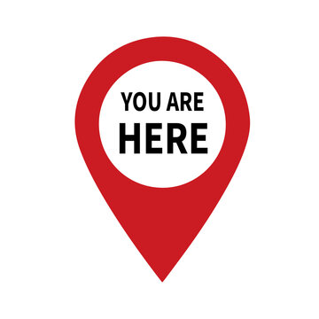 you are here vector png