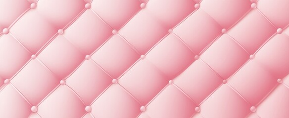 Pastel Pink Quilted Fabric Pattern