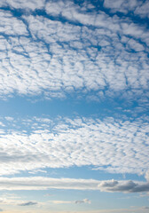 Obraz premium Sky Photo of White Clouds against Blue Sky Weather and Nature