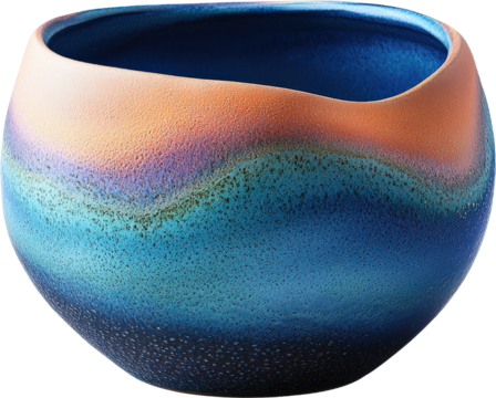 Unique Abstract Ceramic Bowl
