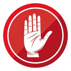 Obraz premium stop sign vector illustration