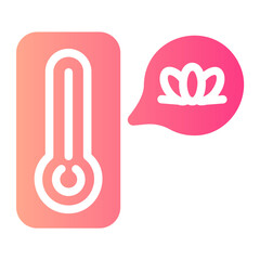 temperature gradient icon