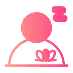 sleep gradient icon