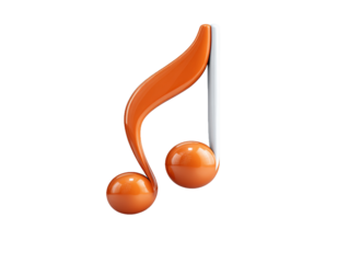 Exploring the Symbolism Behind an Orange Music Note and Its Importance in Visual Representations of Melody and Rhythm