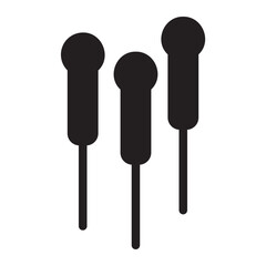 acupuncture glyph icon