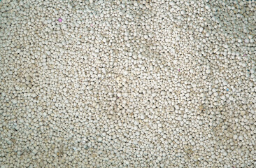 flat view of beautiful dry white sand, detail, for background, design, copy space, clipping path