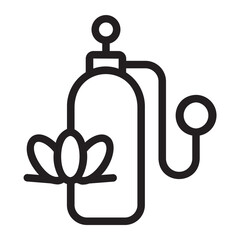 oxygen line icon
