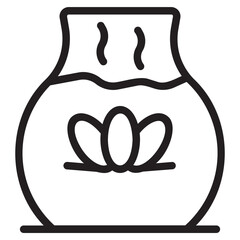 aromatherapy line icon