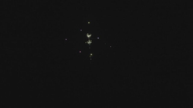 打ち上げ花火 5号玉 Japan Size 5 fireworks shell display