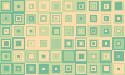 Abstract geometric background featuring a calming pastel palette of green and beige squares.  Ideal for website banners, presentations, or as a subtle texture.