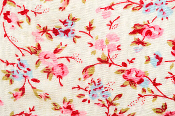 plant, floral and leaf background with soft and attractive colors, on fabric. copy space © Setyotuhu