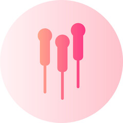 acupuncture gradient icon