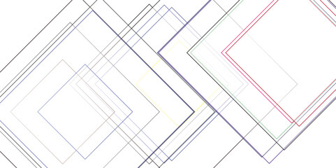 Overlapping geometric diamond shapes abstract design in pastel colors on a white background a modern graphic composition