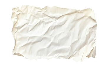 Obraz premium Crumpled sheet of paper