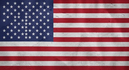 Fototapeta premium USA Grunge Flag Stars Stripes America Patriotic Symbol Illustration