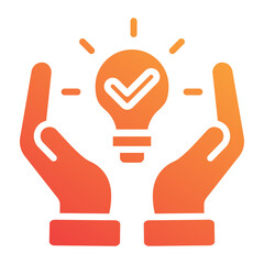 Obraz premium Solution Icon