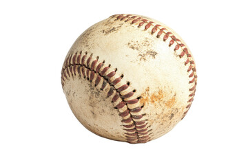 Worn baseball, dirty (1)