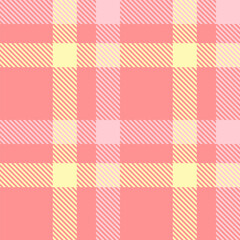 Delicate pastel plaid pattern in soft pink, pale yellow, and light rose.  Ideal for textile design, scrapbooking, or website backgrounds.
