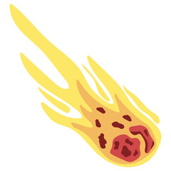 Falling Asteroid Element