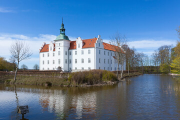 Obraz premium Meilgaard water castle, Jutland, Denmark