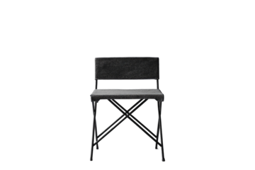 Dark Gray Folding Chair