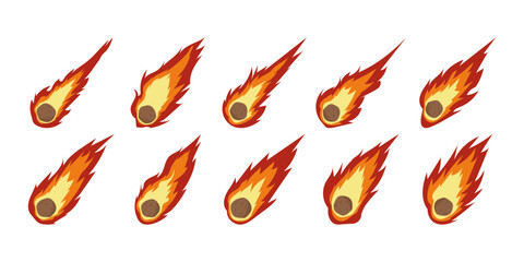 Falling Asteroid Element