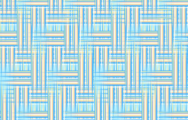 Design Textile ikat wave abstract geometric ikat, design ikat vector for background, wallpaper, carpet, wrapping, fabric, textile fashion wearing.