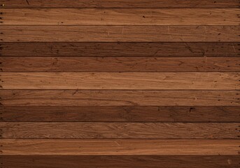 Fototapeta premium Wooden Planks Texture Brown Wood Grain Background Material Pattern
