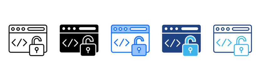 Open Source Icon Set With Multiple Style Collection 