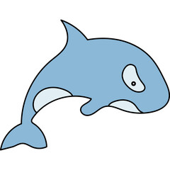 Cute Sea Animal Elements