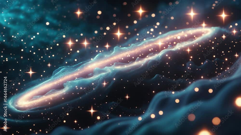 Wall mural transcendent ambient lights - high-definition overlays displaying enchanting and otherworldly light 
