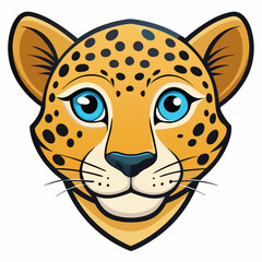 leopard head