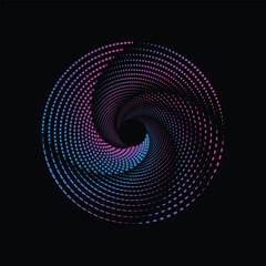 colorful spiral