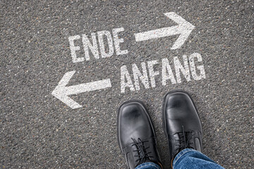 Entscheidung an der Kreuzung - Ende und Anfang