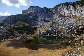 Tranquil Mountain Landscape with Water Reflections