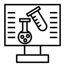 Fototapeta premium Computer Science icon