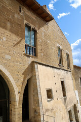 The Town Hall facade in the old town of Morella city