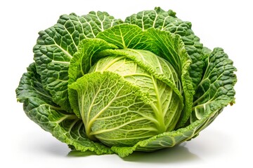 Obraz premium Cabbage isolated on white background