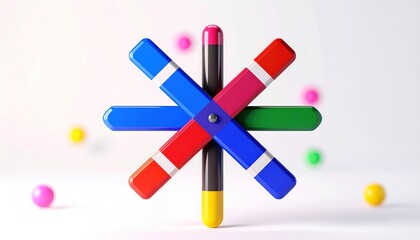Colorful Geometric Shape