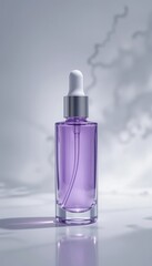 Naklejka premium Lavender Essence – Luxury Serum with Nature's Calm