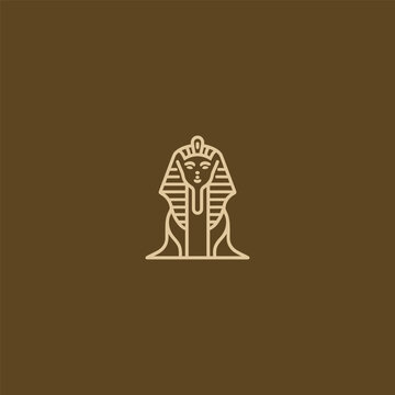Sphinx logo in clean and elegant line art style.