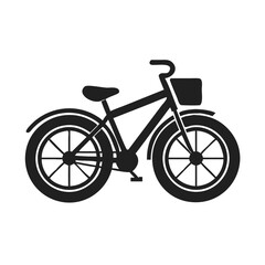 Fototapeta premium bicycle isolated on white