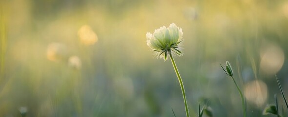 green grass in the wind