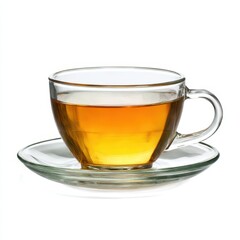 Cup of tea isolated on white background