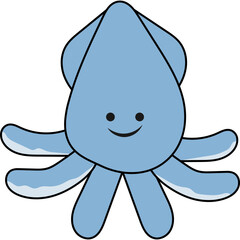 Cute Sea Animal Elements