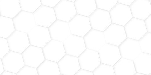 Hexagon abstract technology background,white Hexagonal Background Luxury White Pattern,Abstract white hexagon concept background, soft white background,
