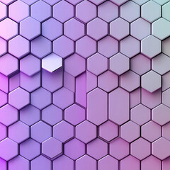 Dynamic hexagonal pattern abstract design digital art colorful gradient close-up modern aesthetic