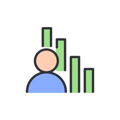 Representation of Personal Growth Through Data Progression Visualization