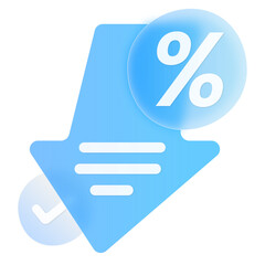 Glassmorphism PopUp 3D Button UI Icon Sign and Symbol Design Illustrator Png Svg	

