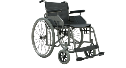 Isolated Wheelchair